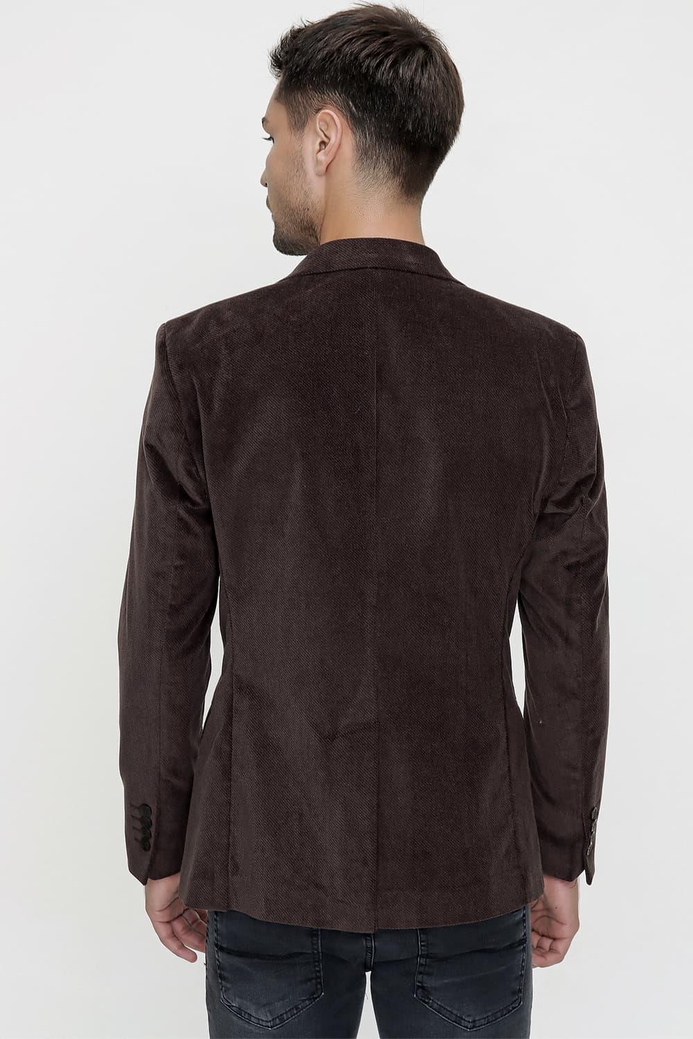 C 597 Slim Fit Kahve Spor Ceket