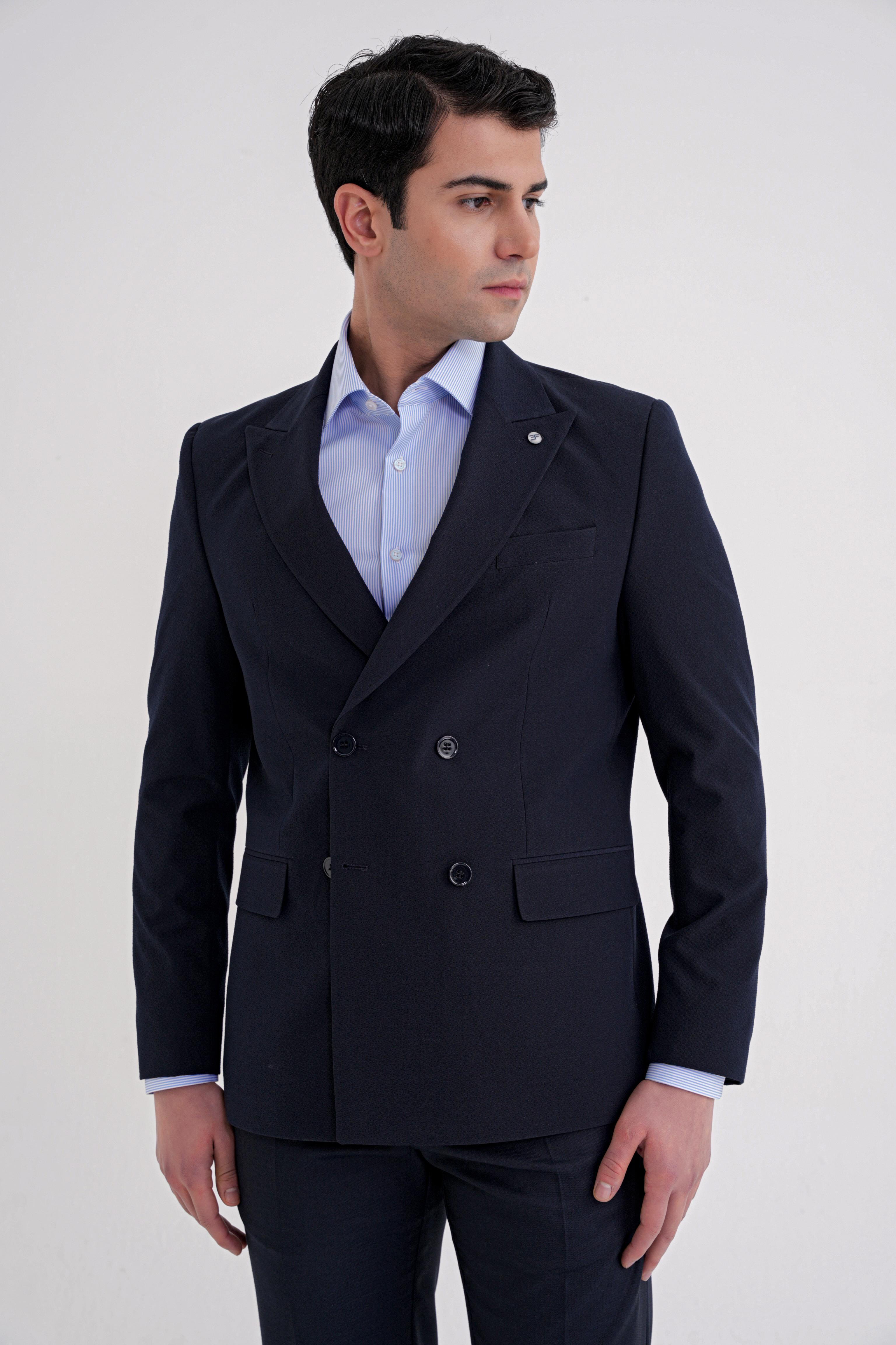 C 719 CEKET Comfort LACİVERT-1