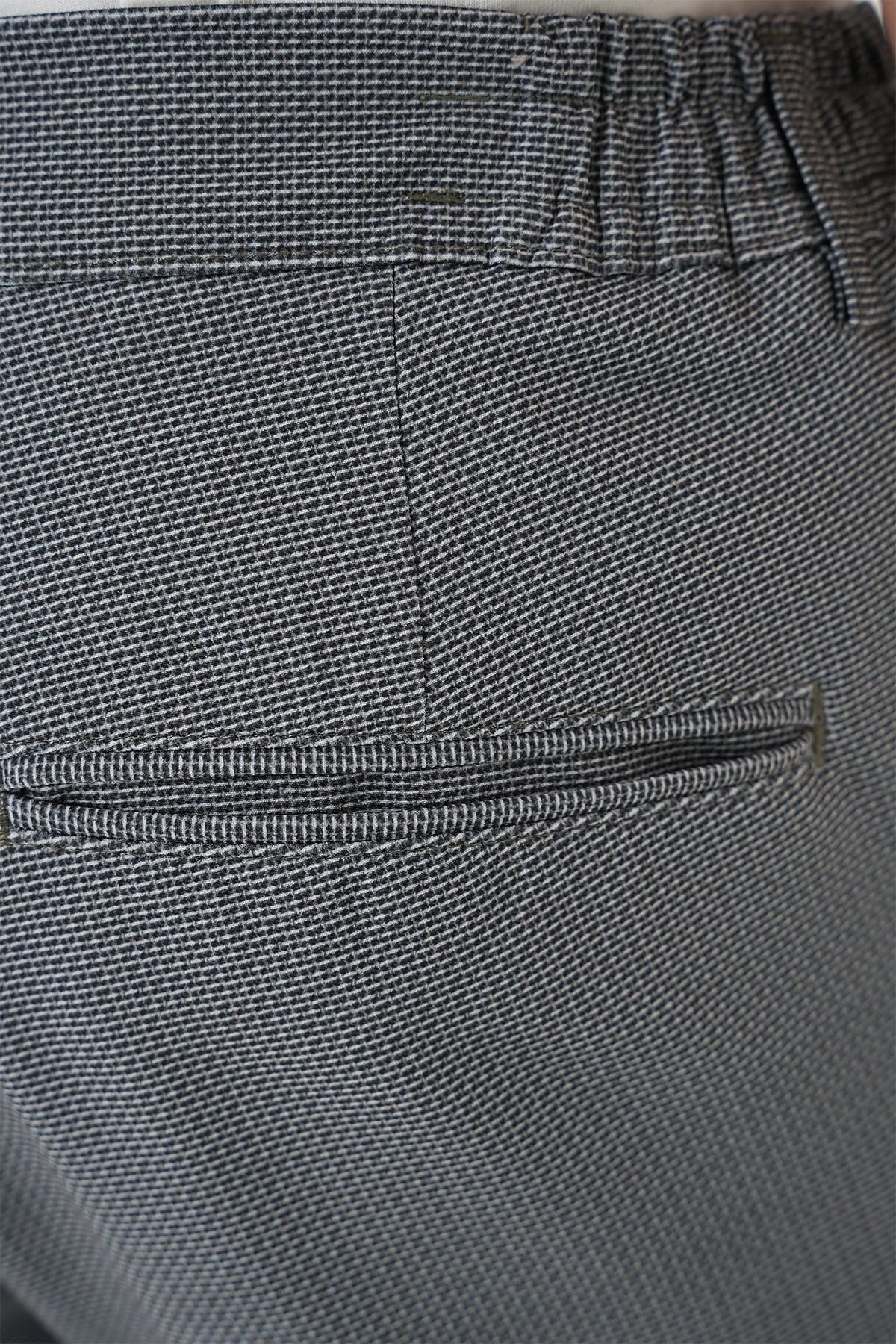 Comfort Fit Rahat Kalıp Beli Lastikli Siyah Jogger Pantolon  P 1181