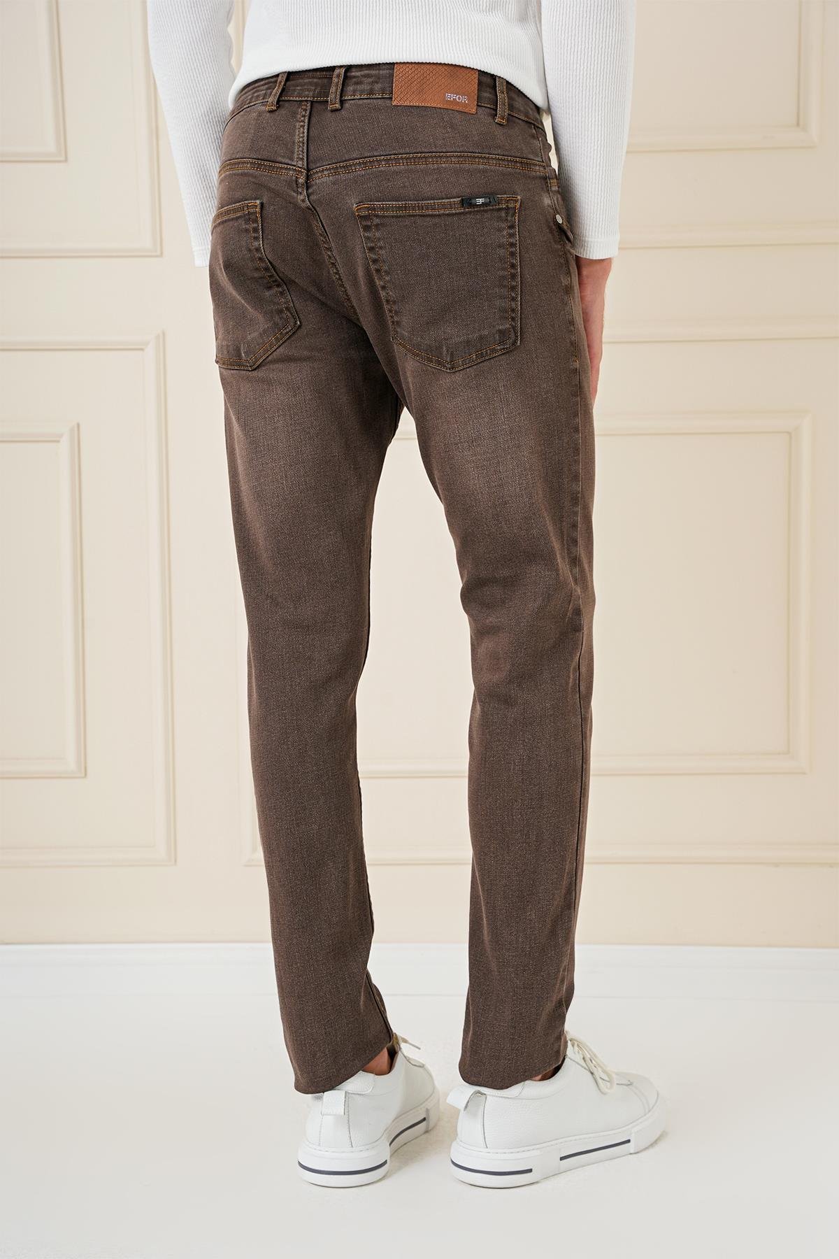 DENİM PNT 126 Moka Jean Pantolon