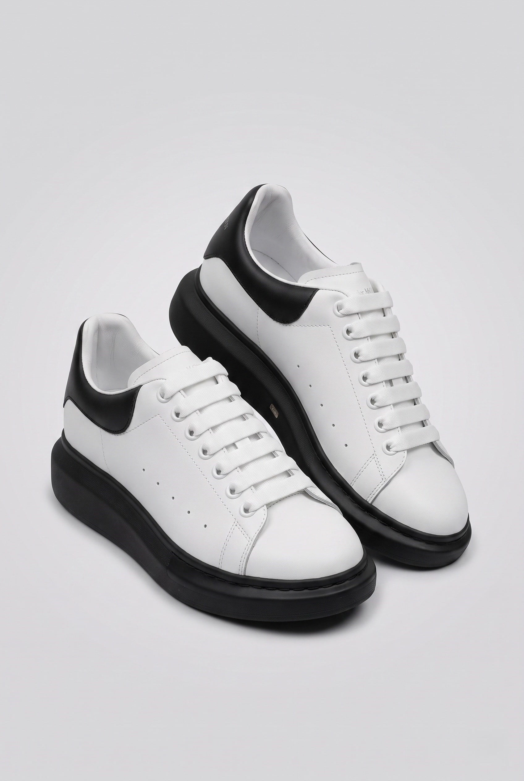 Kalın Eva Tabanlı Bağcıklı Çift Renk Beyaz Sneaker Ayakkabı 2026-12