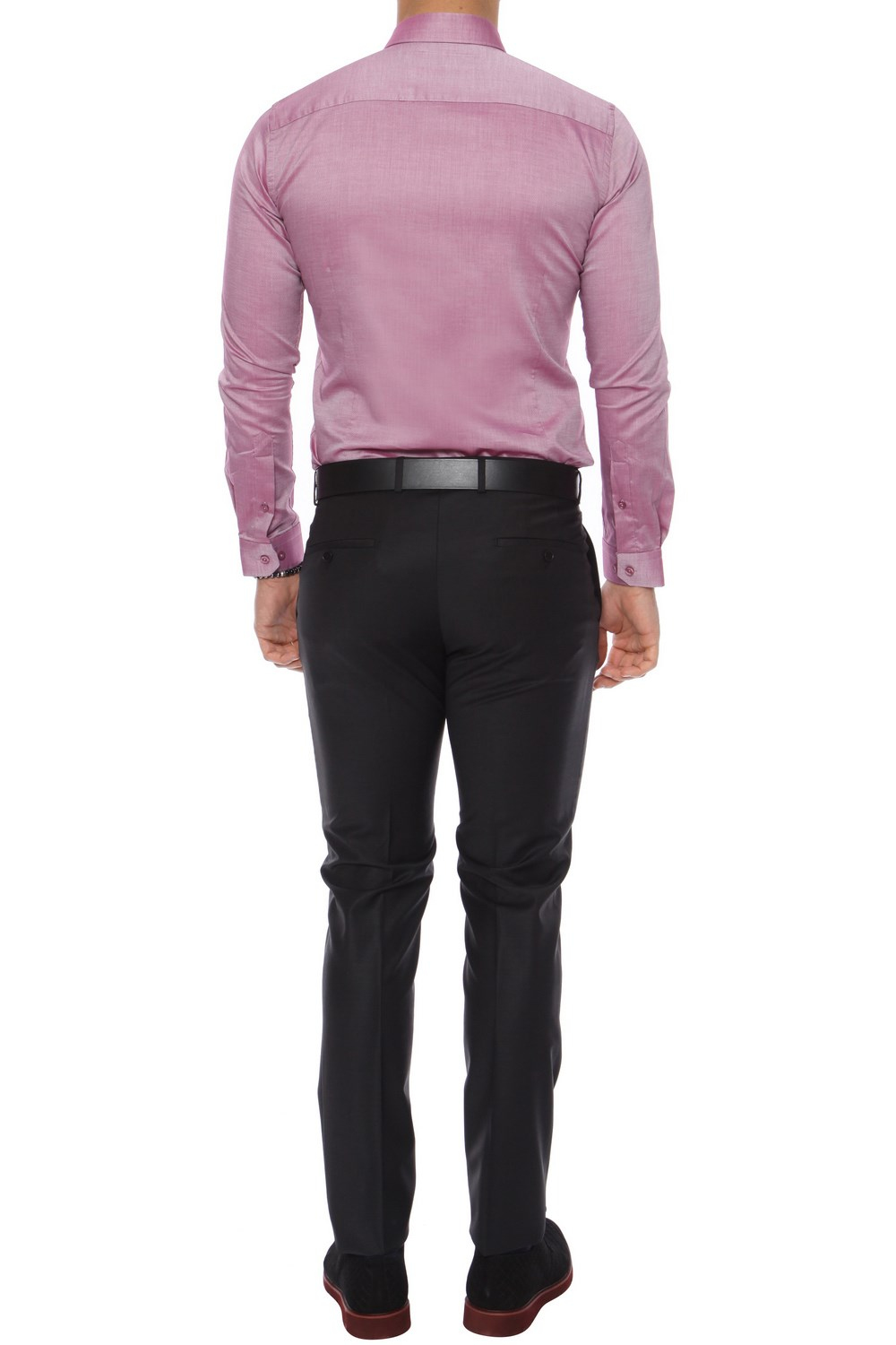 P 1016 Slim Fit Siyah Klasik Pantolon