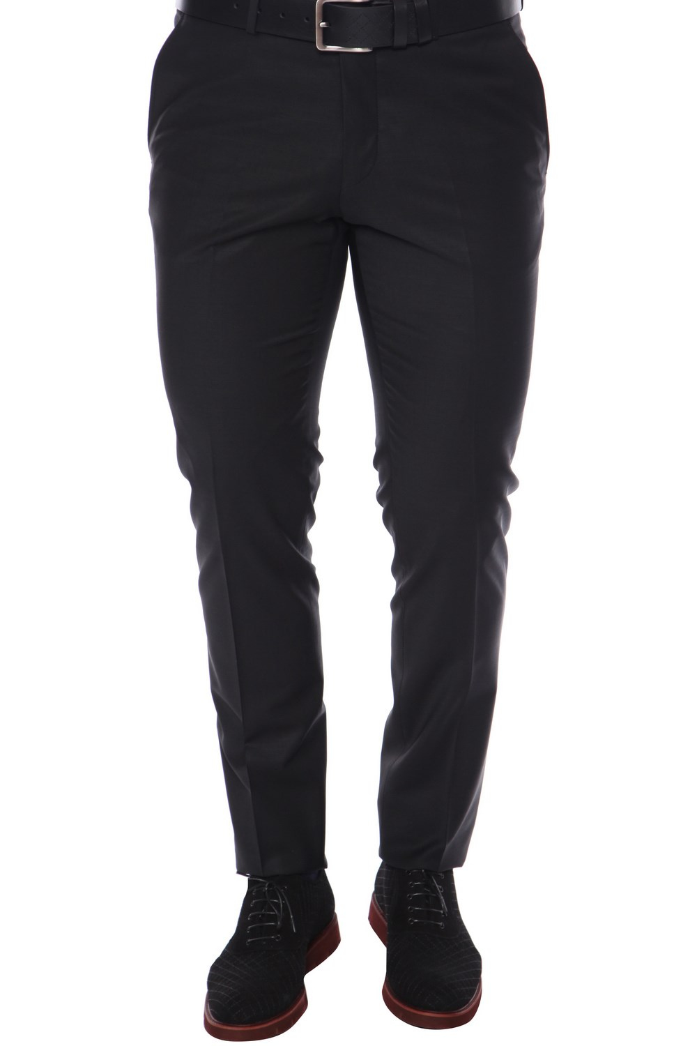 P 1016 Slim Fit Siyah Klasik Pantolon