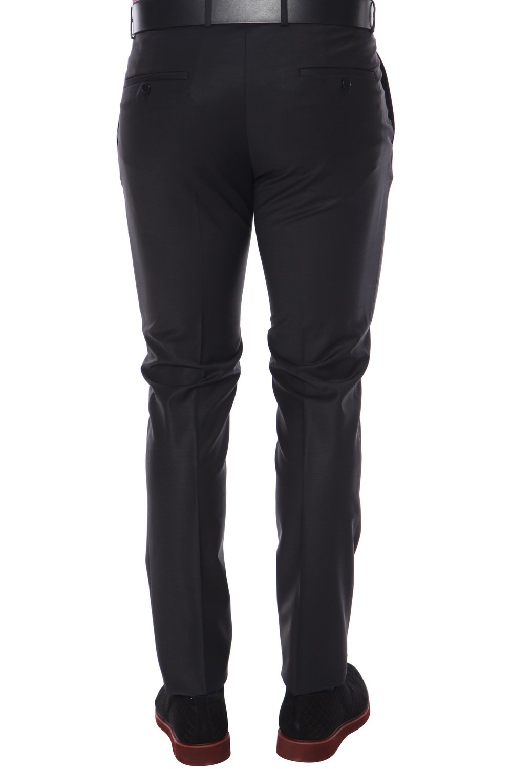 P 1016 Slim Fit Siyah Klasik Pantolon