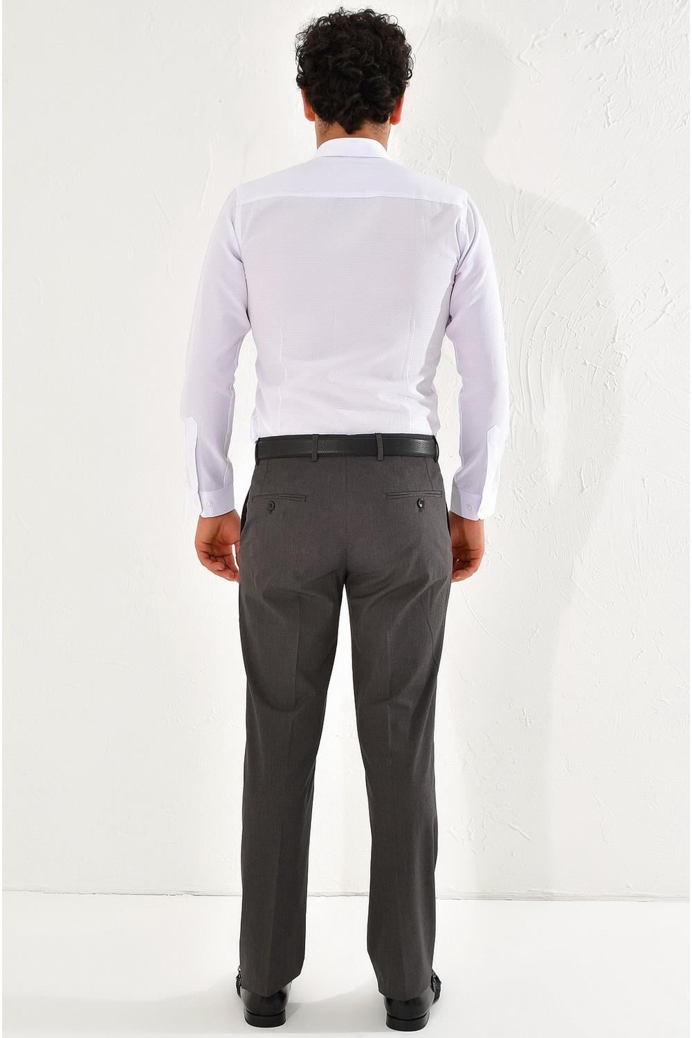P 1067 REGULAR Regular Antrasit Klasik Pantolon