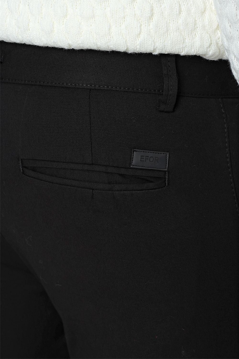 P 1100 Slim Fit Siyah Spor Pantolon