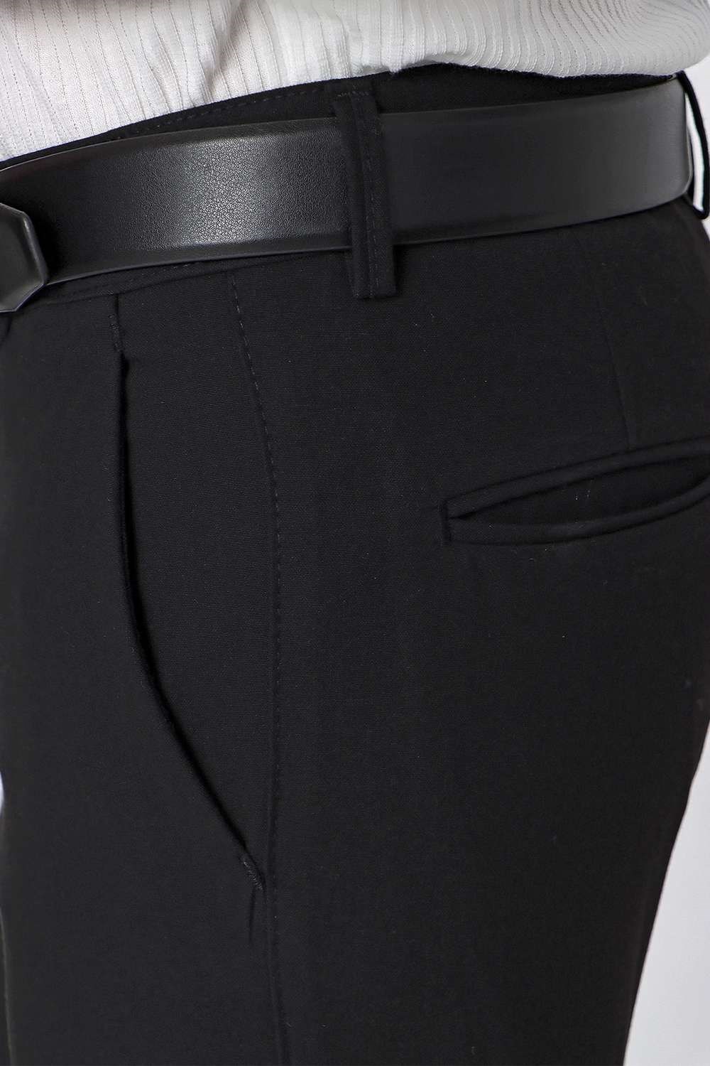 P 1102 Slim Fit Siyah Spor Pantolon