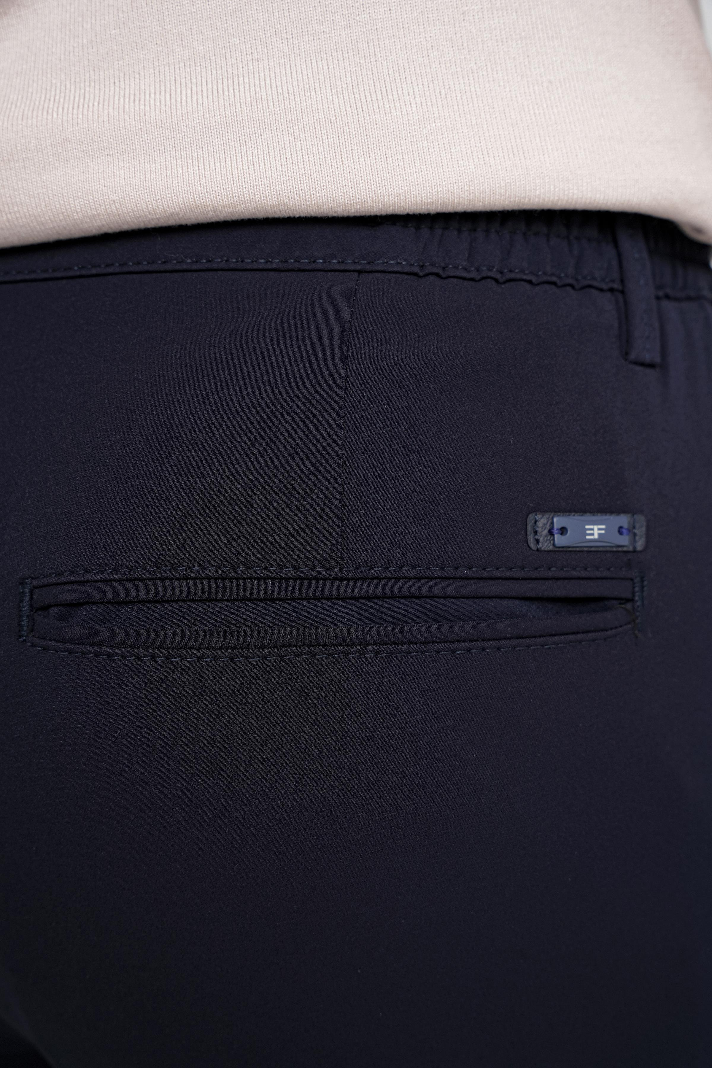 P 1173 PANTOLON Comfort Lacivert-2 CASUAL