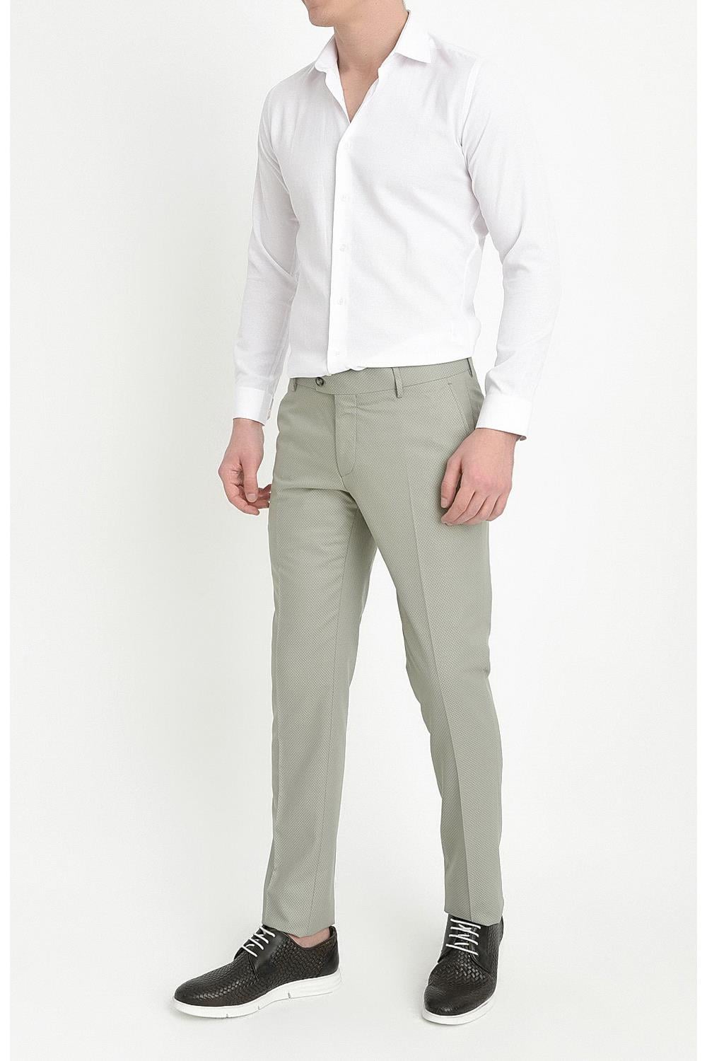 PANT. 047 Slim Fit Açık Yeşil Altro Pantolon