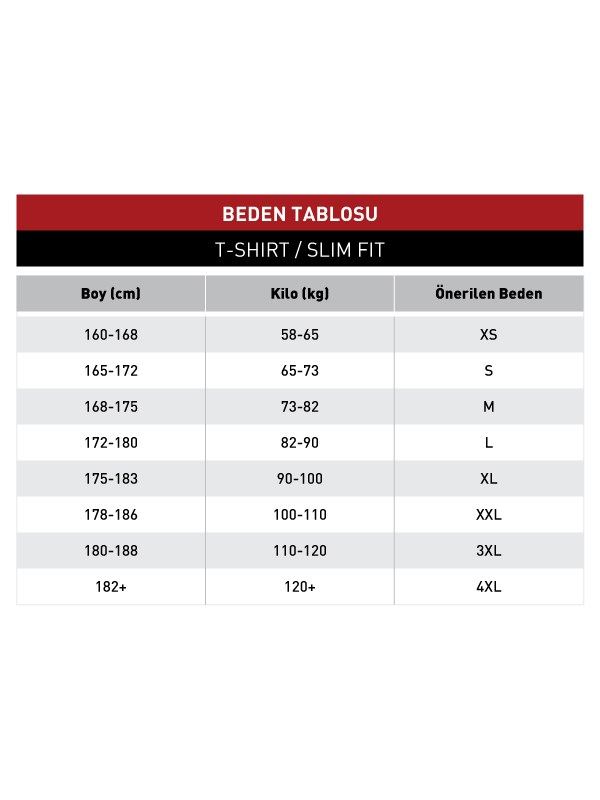 Slim Fit Baskılı Pamuklu Uzun Kollu Siyah Tişört TS 861