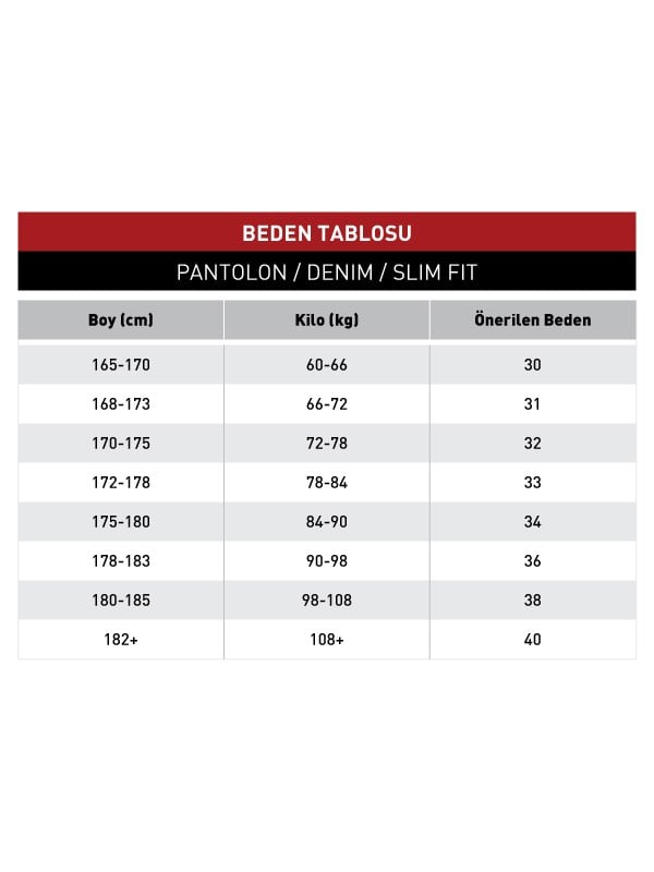 Slim Fit Doku Desenli Esnek Pamuk Krem Pantolon P 1120
