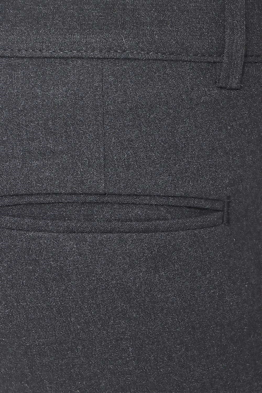 Slim Fit Pilesiz Yan Cepli Esnek Yünlü Antrasit Chino Pantolon P 1102