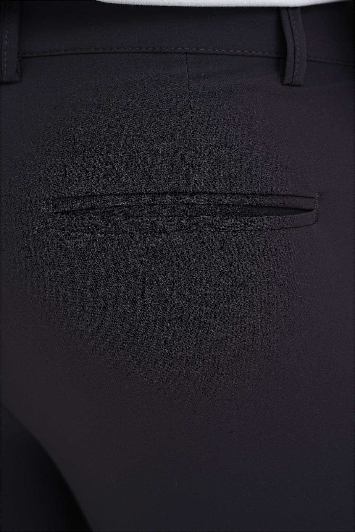 Slim Fit Yan Cepli Düz Esnek Pamuk Casual Antrasit Pantolon P 1144