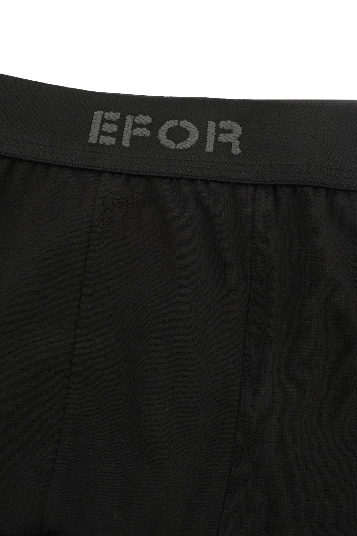 Slim Model %100 Modal Esnek Düz Siyah Erkek Boxer 05