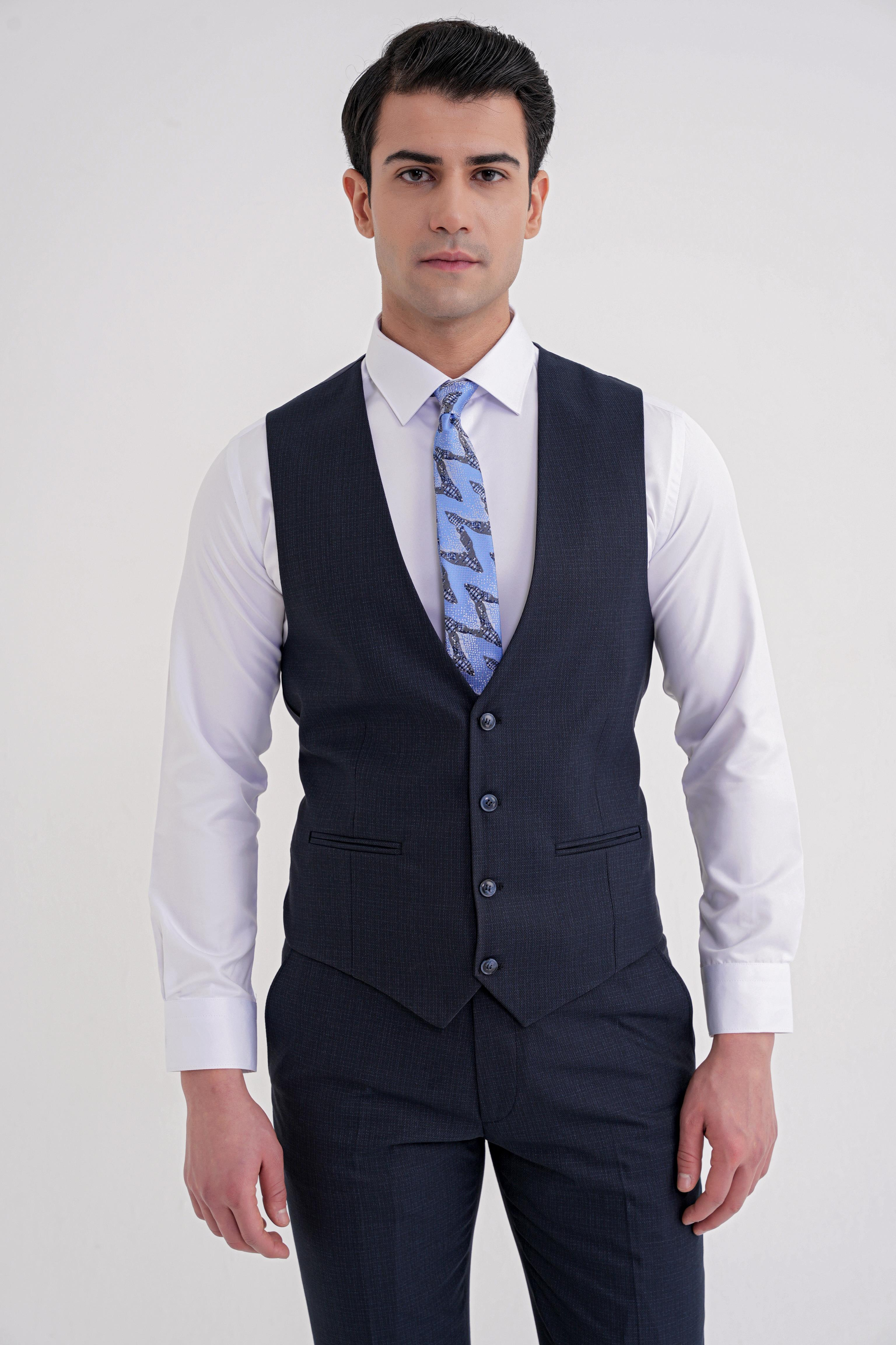 TK 933 TAKIM Slim LACİVERT