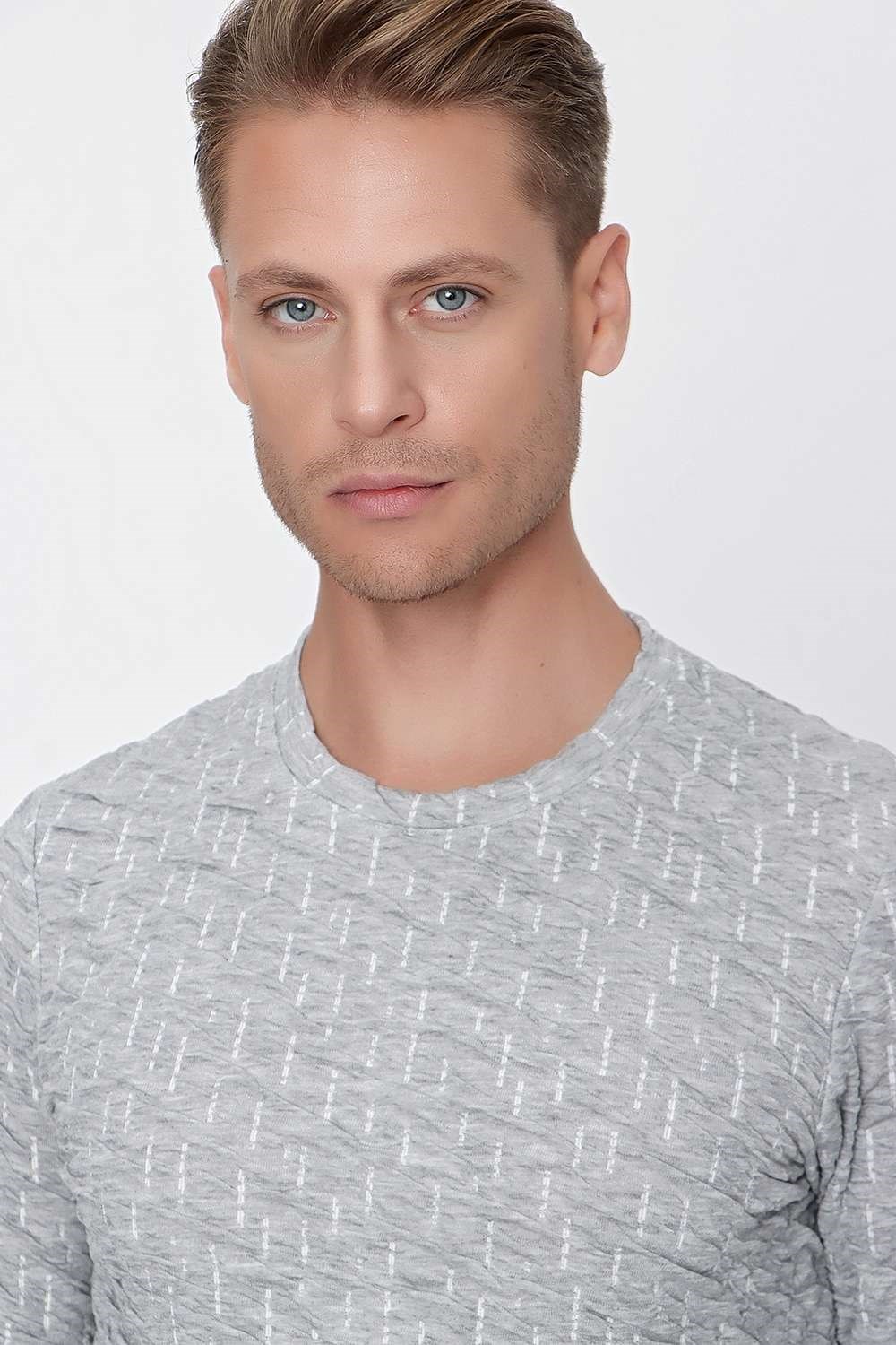 TS 840 Gri Spor T-Shirt