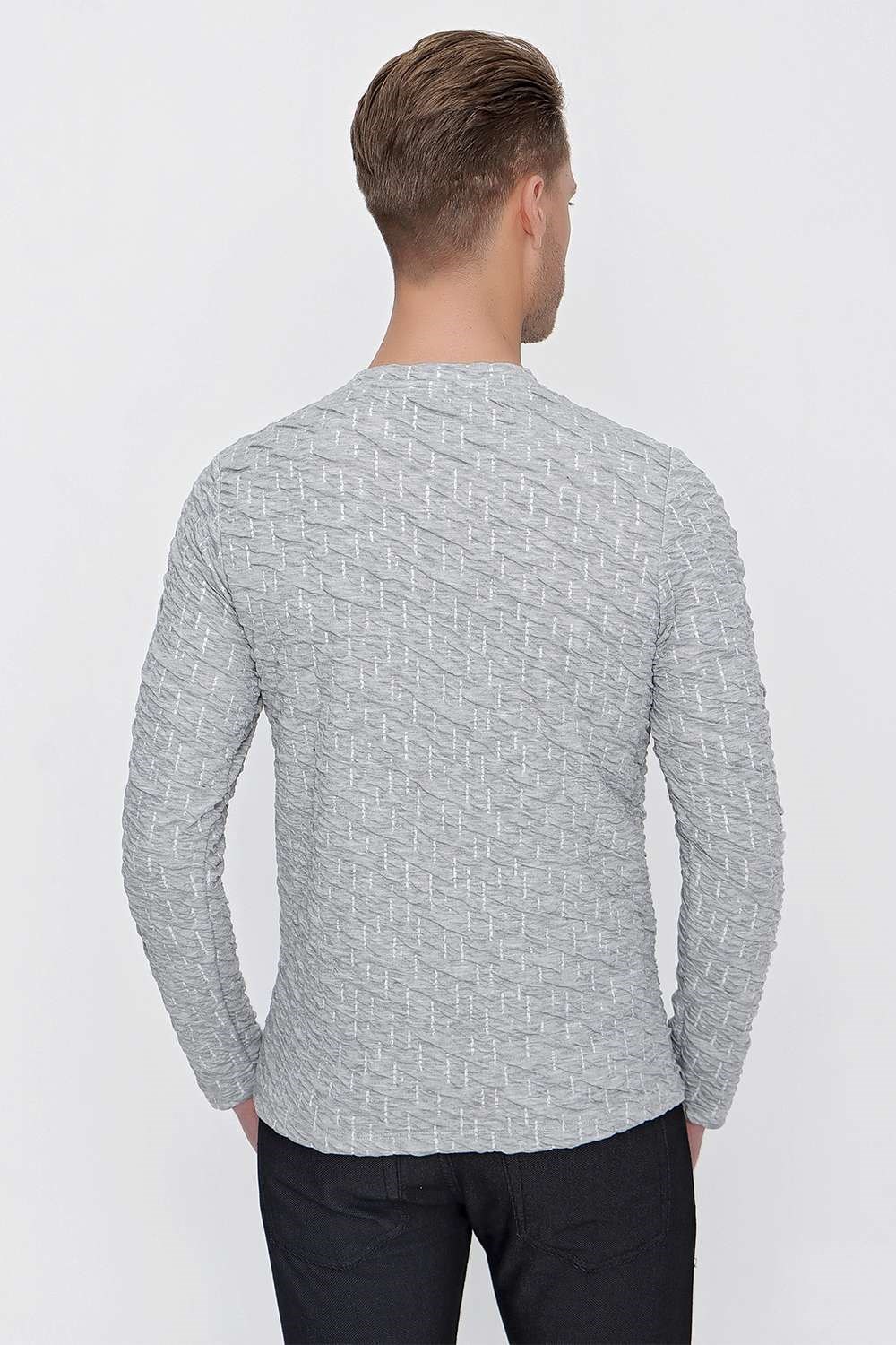 TS 840 Gri Spor T-Shirt