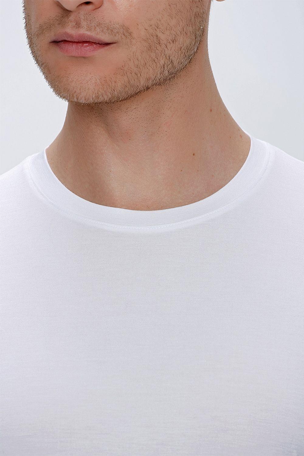 TS 842 Beyaz Spor T-Shirt