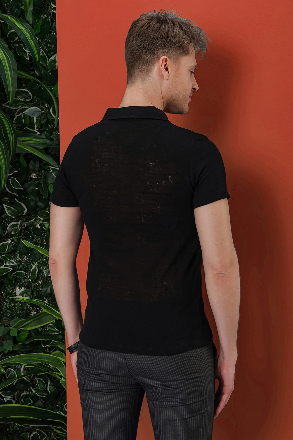 TS 844 Siyah Spor T-Shirt