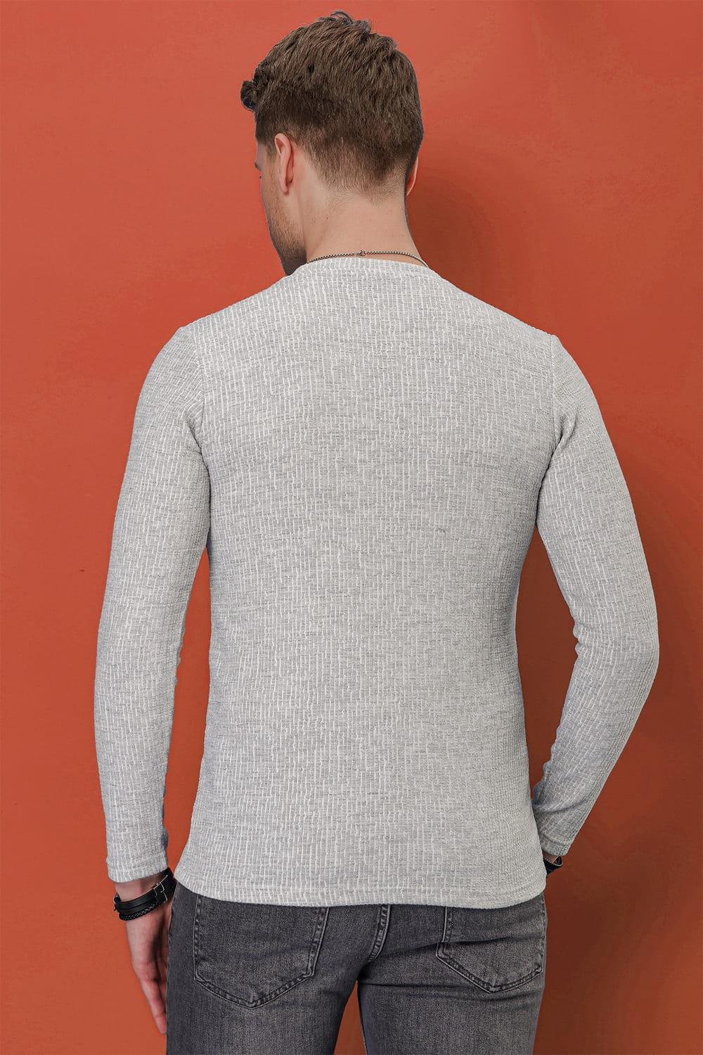 TS 849 Gri Spor T-Shirt