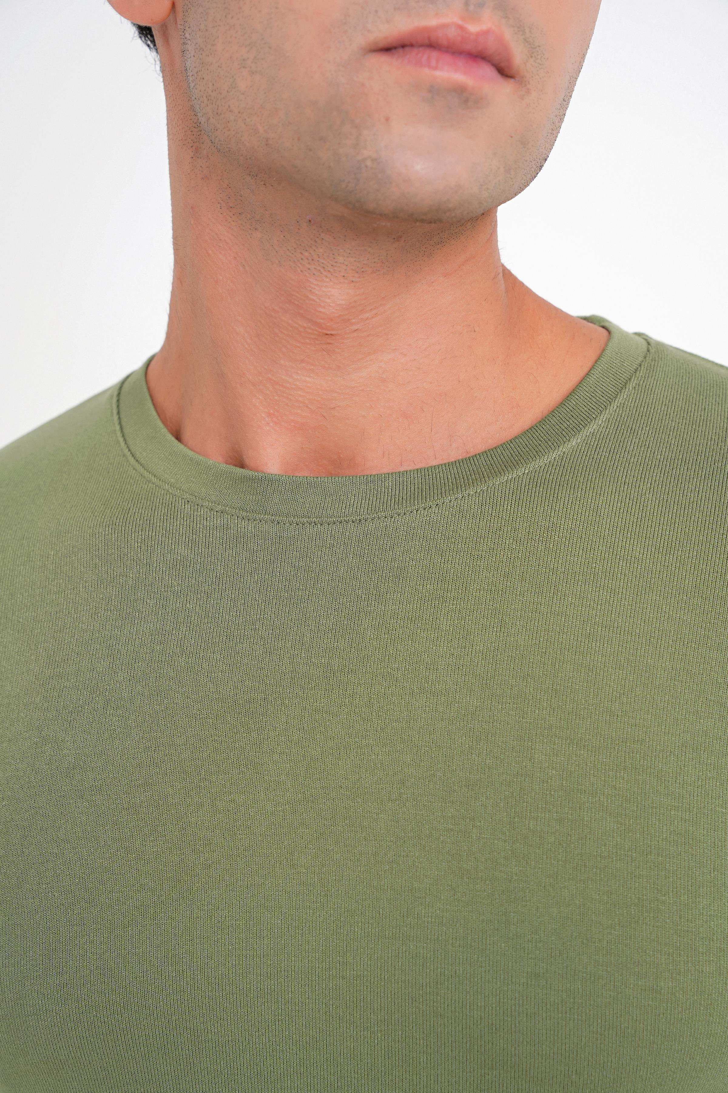 TS 870 T-SHIRT Slim A.HAKI CASUAL