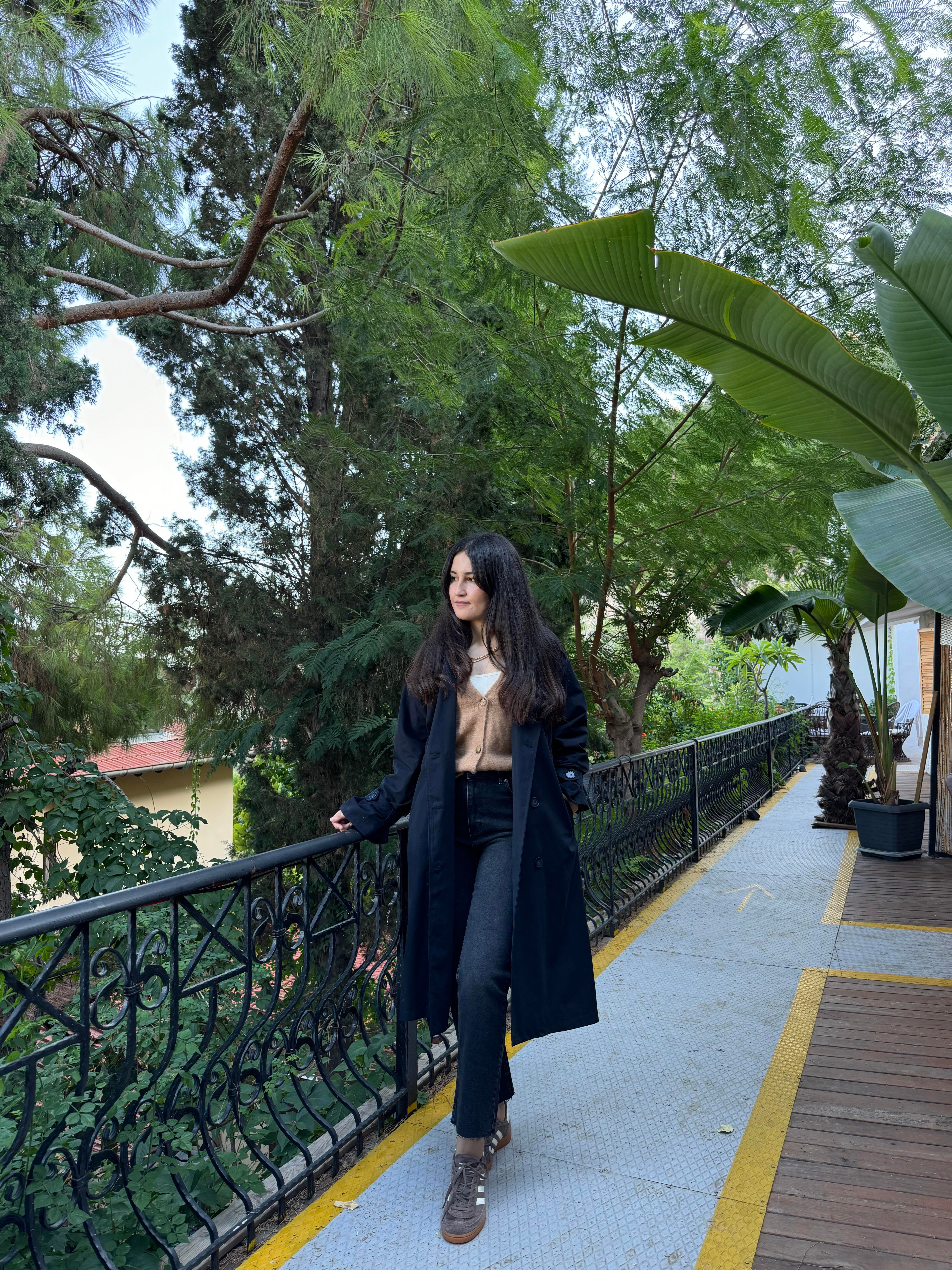 Orijinal Marka Midi Astarlı Lacivert Trençkot