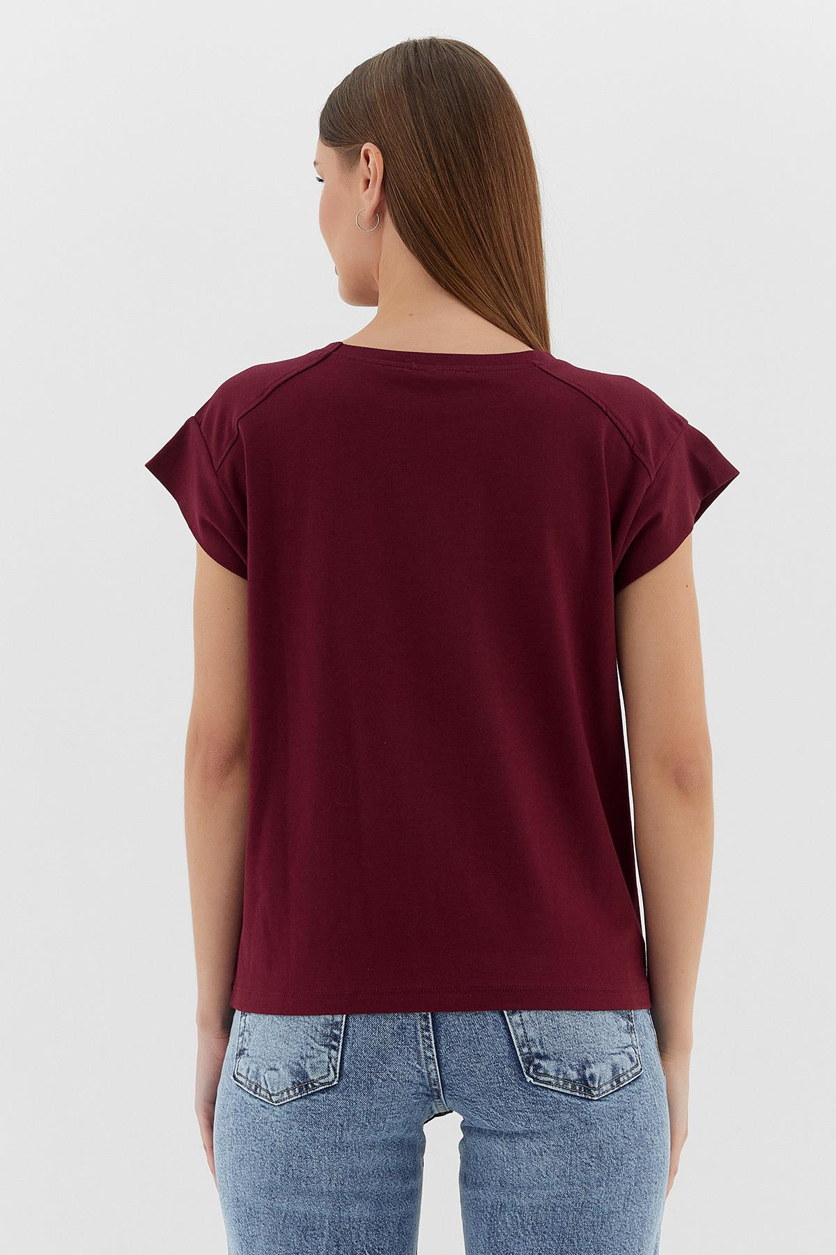 Basic Tshirt BORDO