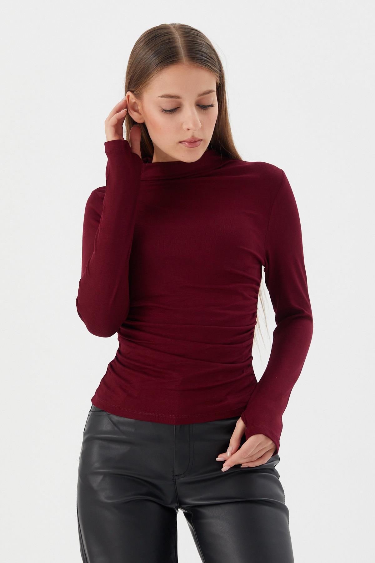 Drapeli Bluz BORDO