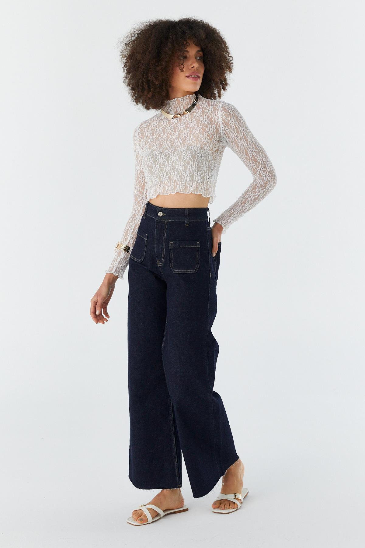 Wide Leg Pantolon LACI