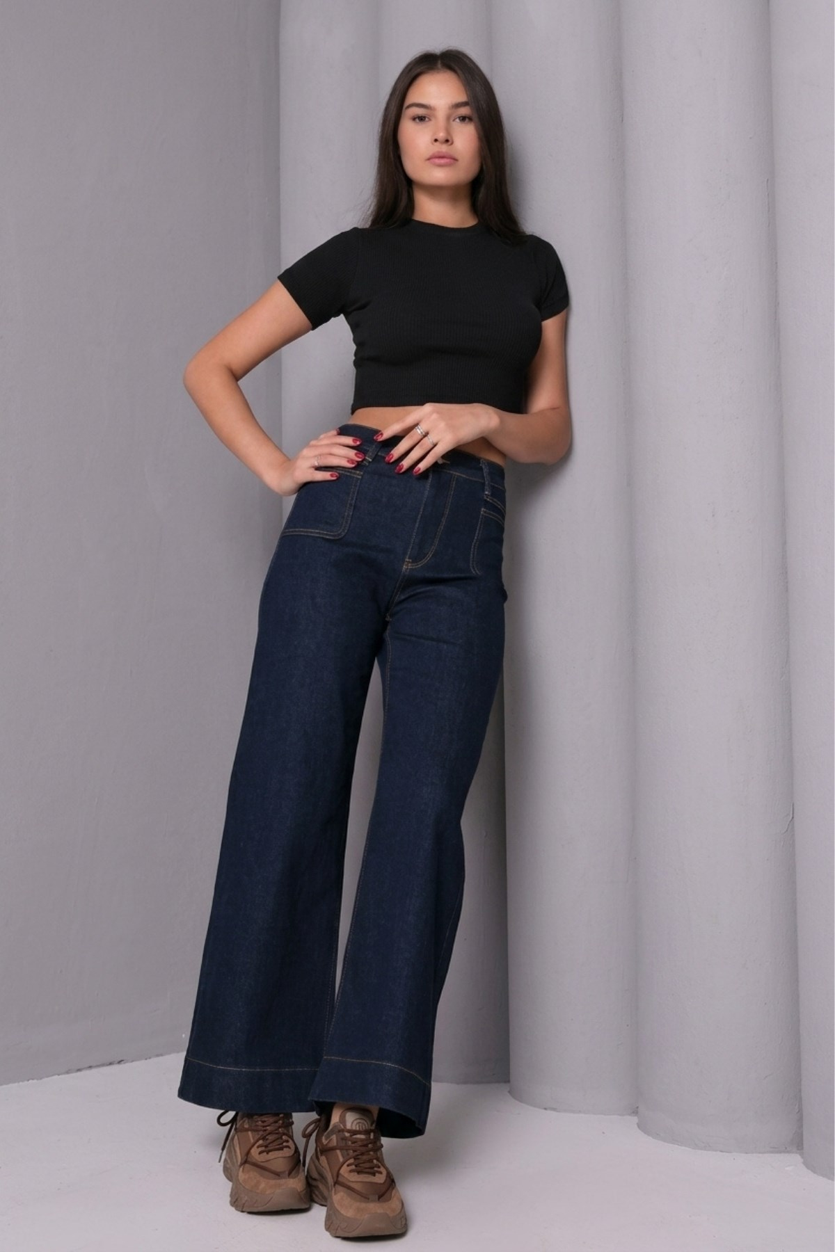 Wide Leg Yüksek Bel Jean LACI