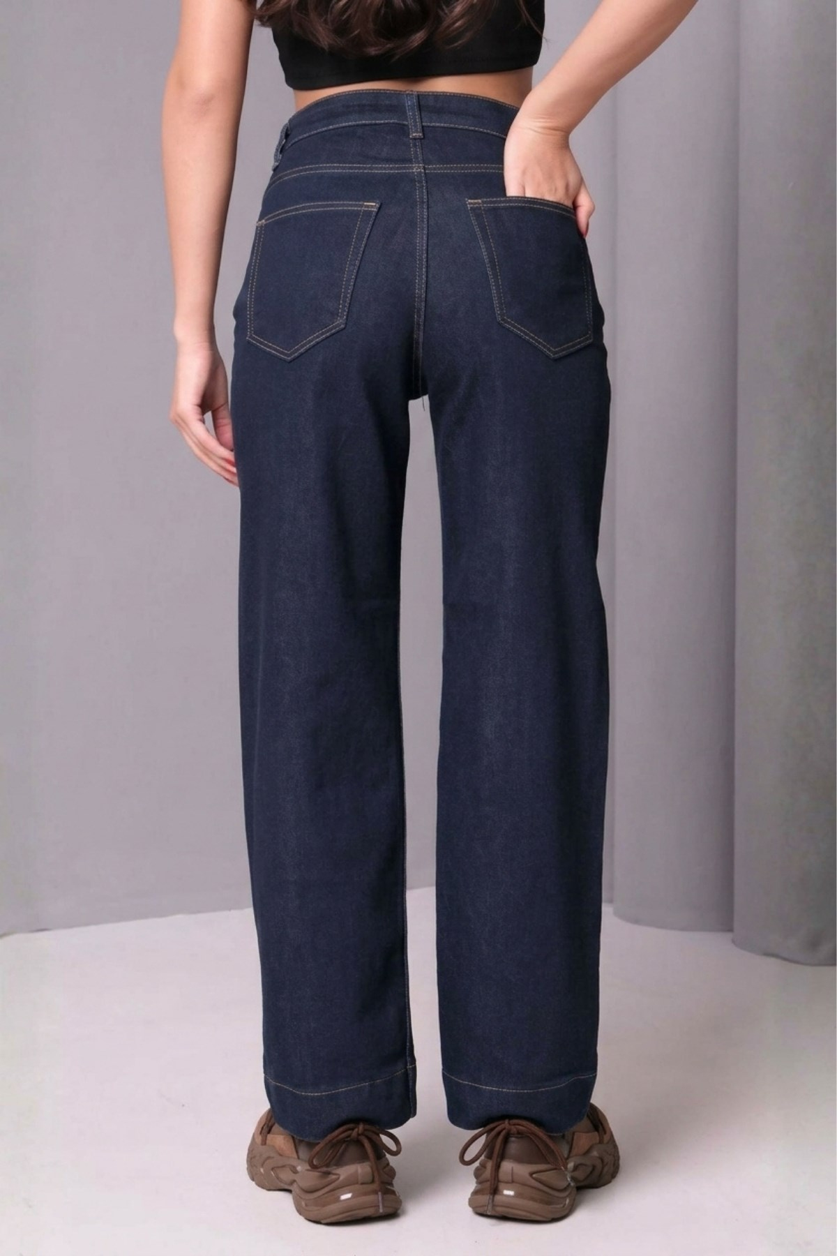 Wide Leg Yüksek Bel Jean LACI