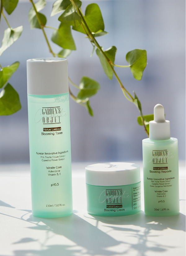 Garden's Objet Nature Luminous Blooming 3'lü Set | Doğal Parlaklık ve Yoğun Nemlendirme