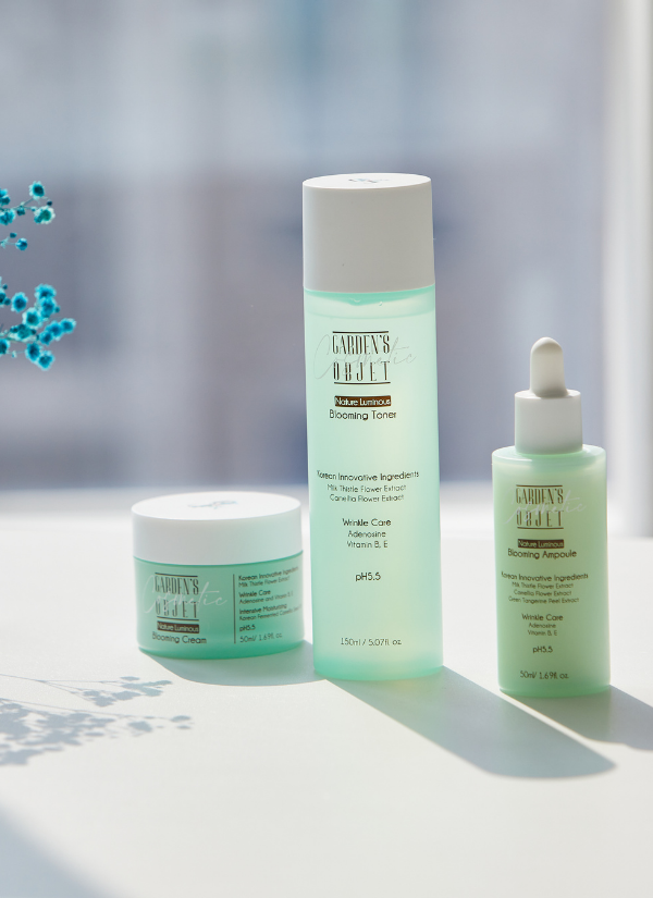 Garden's Objet Nature Luminous Blooming 3'lü Set | Doğal Parlaklık ve Yoğun Nemlendirme