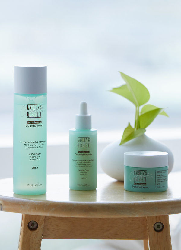 Garden's Objet Nature Luminous Blooming 3'lü Set | Doğal Parlaklık ve Yoğun Nemlendirme