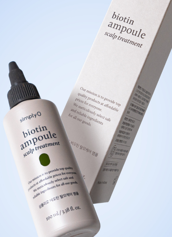 SimplyO Biotin Ampoule for Hair Loss 100ml | Saç Dökülmesine Karşı Güçlü ve Doğal Çözüm