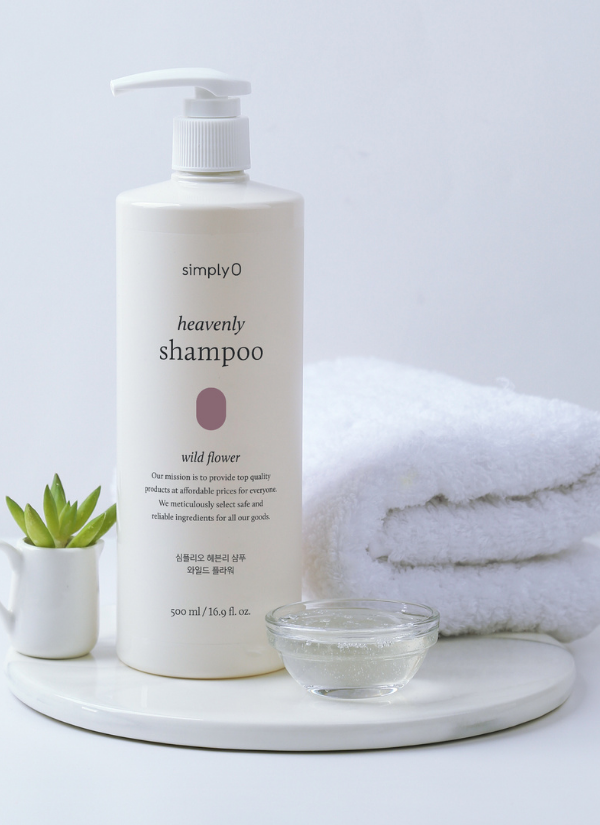 SimplyO Heavenly Shampoo Wild Flower | Doğal İçerikli ve Nemlendirici Kore Şampuanı