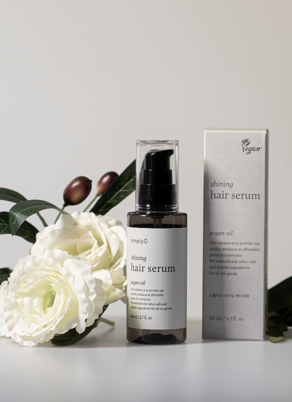 SimplyO Shining Hair Serum Argan Oil 80ml | Parlaklık ve Saç Onarımı İçin Doğal Bakım