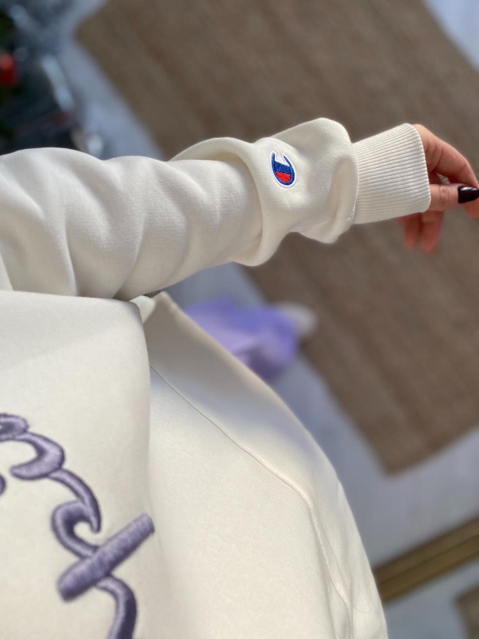 CAHMPİON MARKA SWEAT BEYAZ