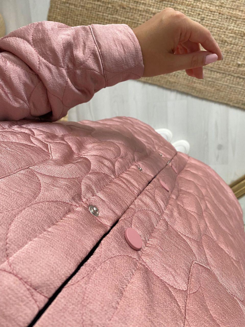 KAPİTONE MEVSİMLİK CEKET PEMBE
