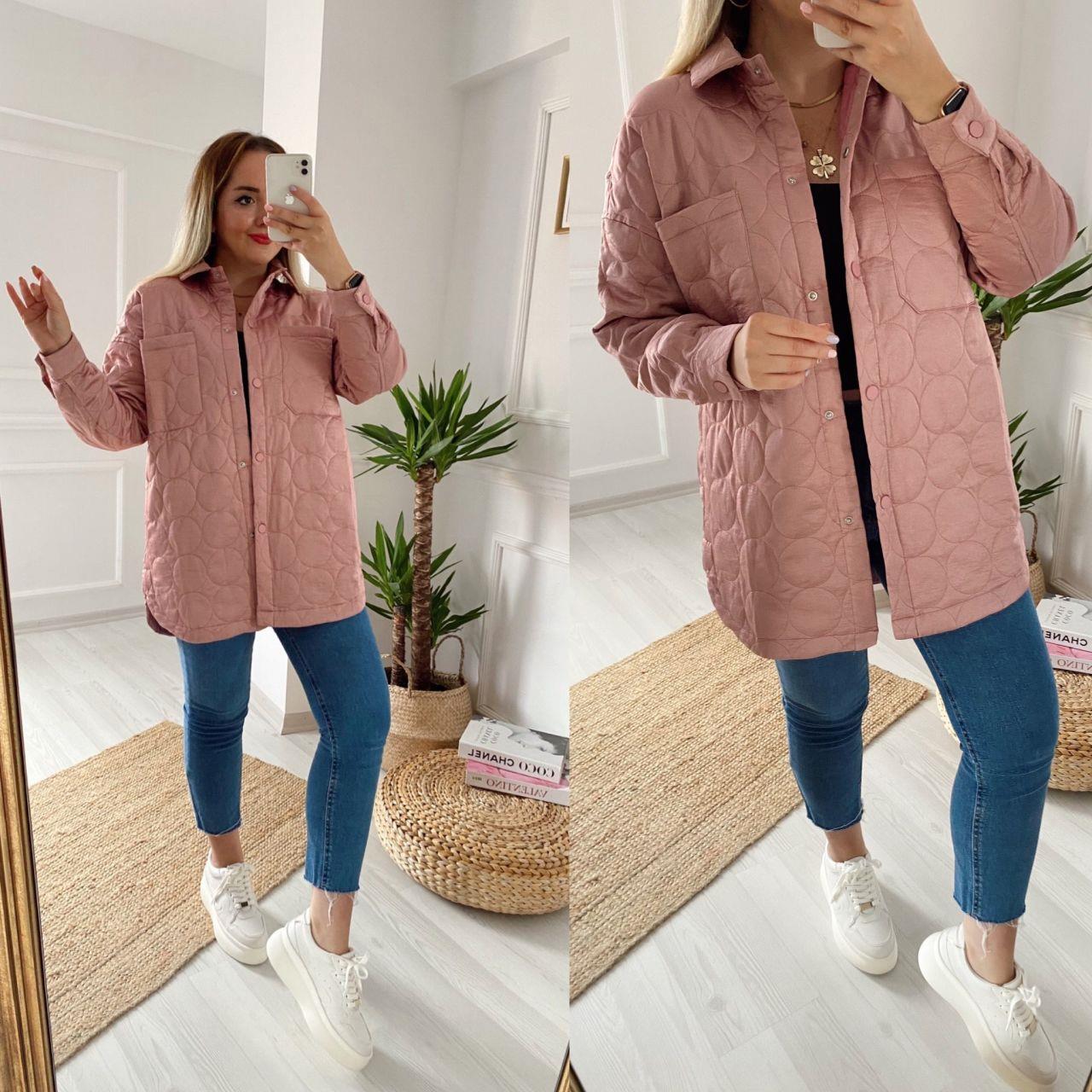KAPİTONE MEVSİMLİK CEKET PEMBE