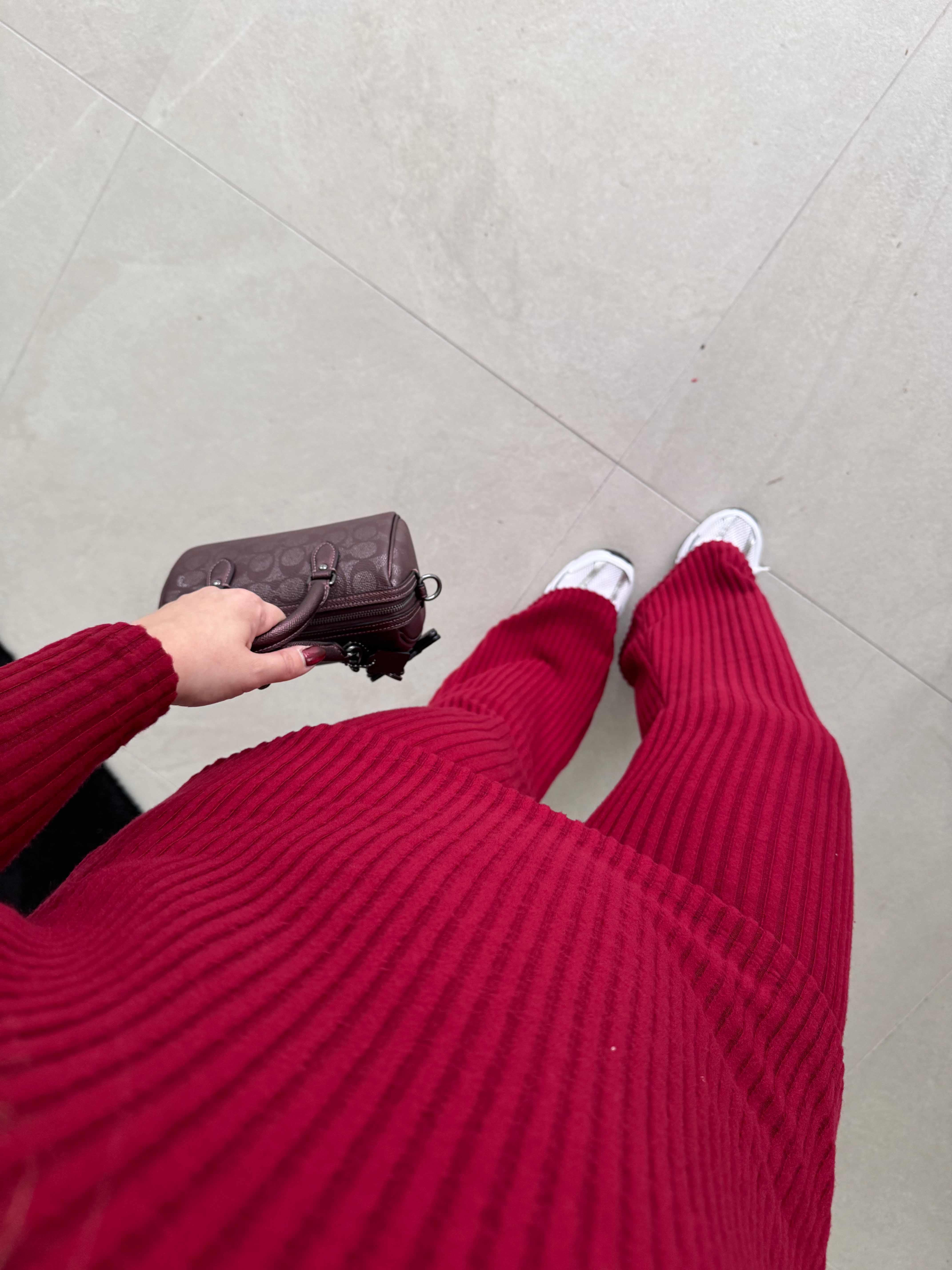 Milan Yumoş Özel Üretim Polo Yaka Takım Bordo