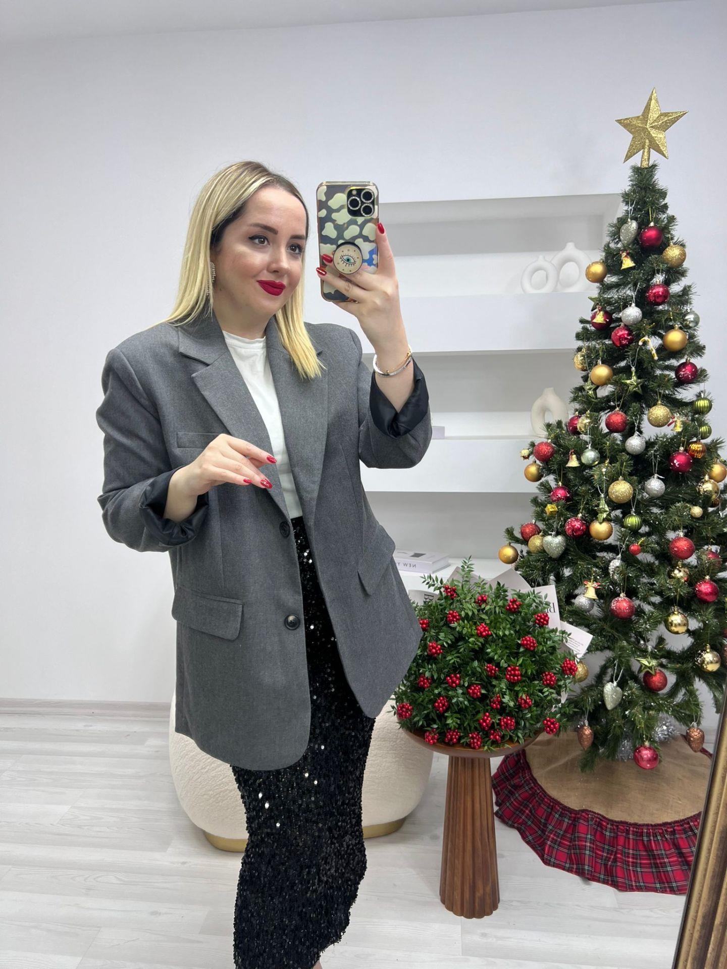 ORJ BRSHKA MARKA OVERSİZE CEKET
