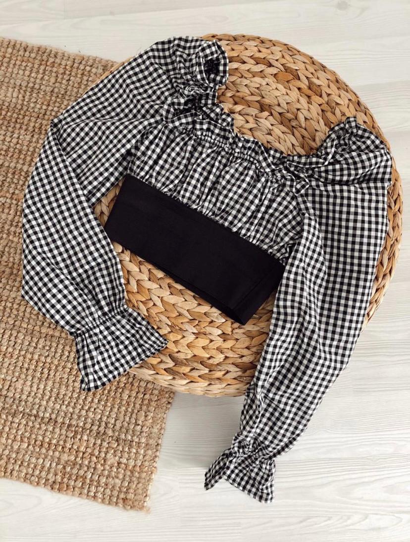 POTİKARE CROP BLUZ