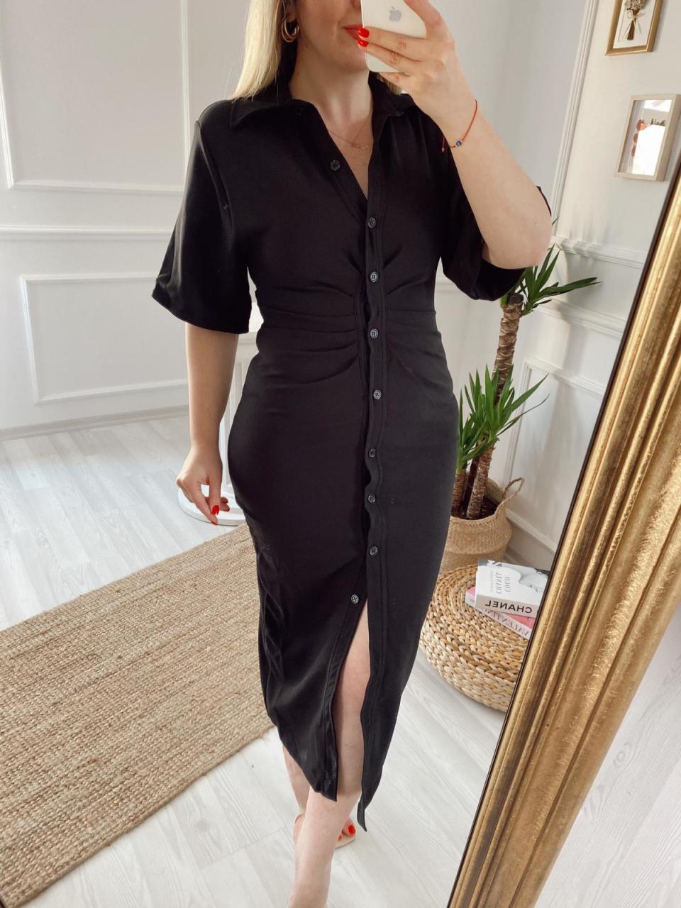 SİYAH ZARA MODEL ELBİSE
