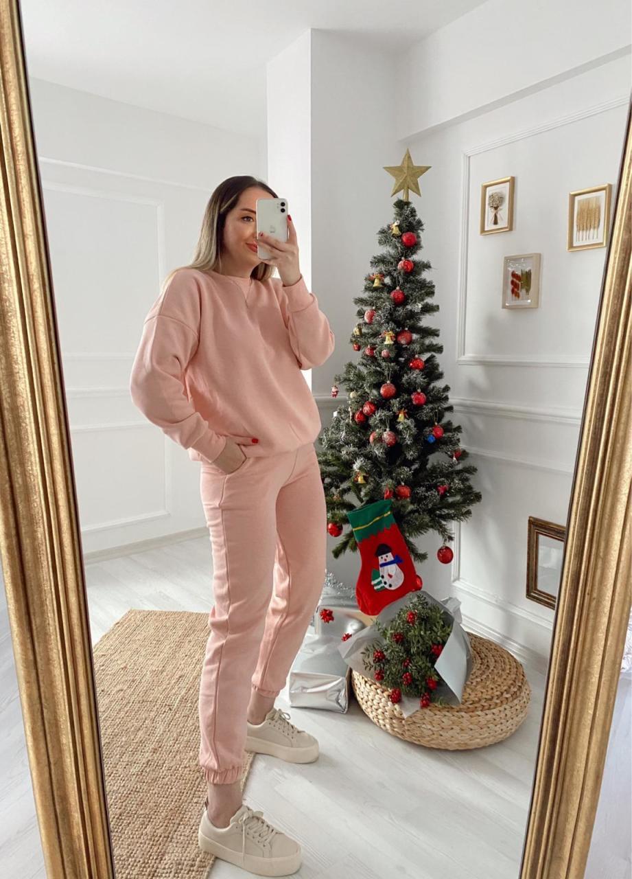 SOFT PUDRA BİSİKLET YAKA TAKIM
