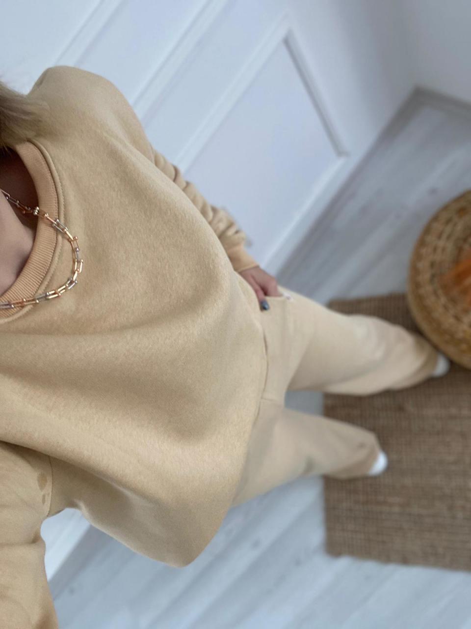 VATKALI SWEAT NUDE RENGİ