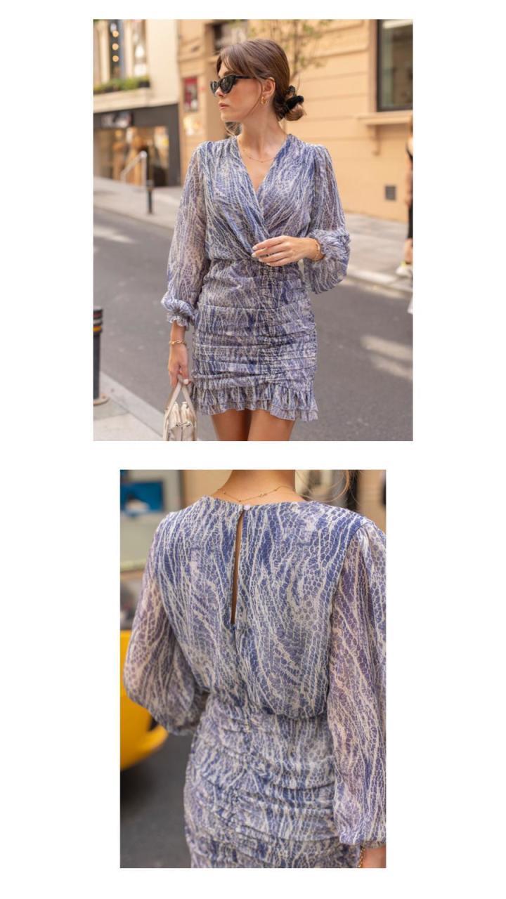 ZARA ŞİFON ELBİSE