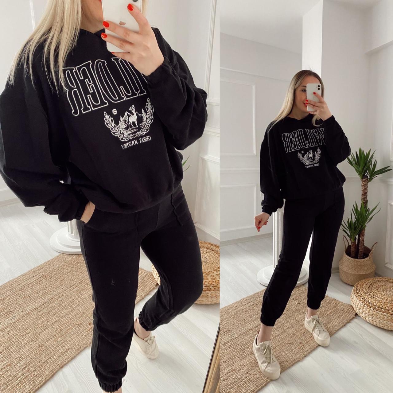 ZARA WİLDER TAKIM SİYAH RENK