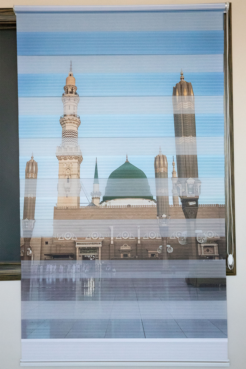 CAMİ PENCERE PERDESİ ZEBRA RAVZA 125 X 230 CM