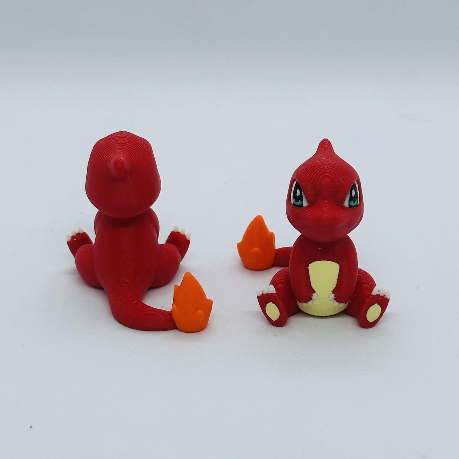 Charmeleon 3D Pokemon Figür